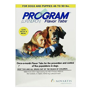 

Program Flavor Tablets For Dogs 44.1 - 88 Lbs Grey 6 Tablet